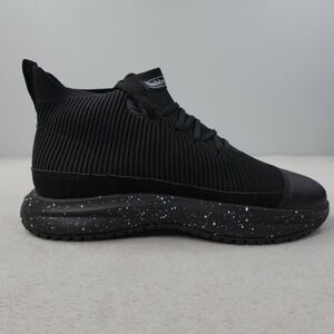 Snibbs ROVR Mid Shoes Womens 9 Black Speckle Slip Resistant Work Sneakers